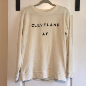 Cleveland AF Terry Cloth Sweatshirt